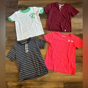 Boys plain shirts size 5t 4/5